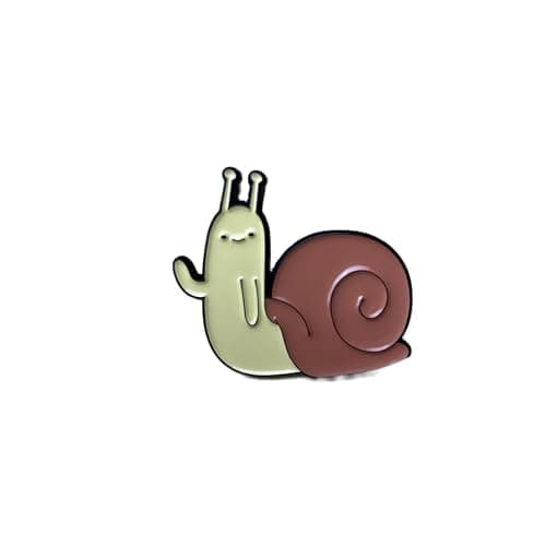 Generic Green Adventure Time Snail Pin - Image 1