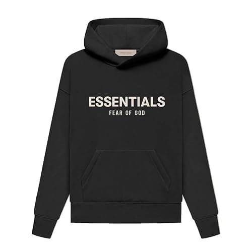 Essentials Oversized KIDS Hoodie Collection '22-'25 (US, Age, 10 Years, SS21 Black/White) - Image 1