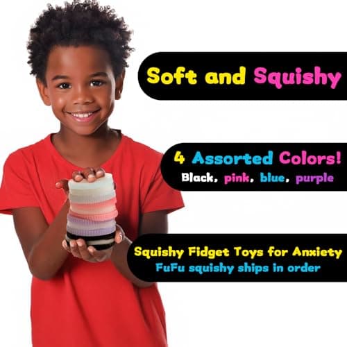 Taba Squishy Biscuits Squeeze Toys,Sensory Fidget Toy for Your Best Mellow and Chill,Party Favors,Perfect Desk Accessory for Adults (Black) thumbnail 6