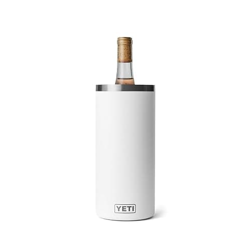 YETI Rambler Wine Chiller, Fits Most Wine Bottles, White - Image 1