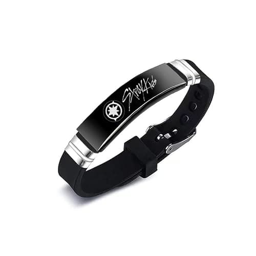 2 Pack Stray Kids Merch Bracelets, Stray Kids Charm Silicone Bracelets Jewelry for gifts thumbnail 4