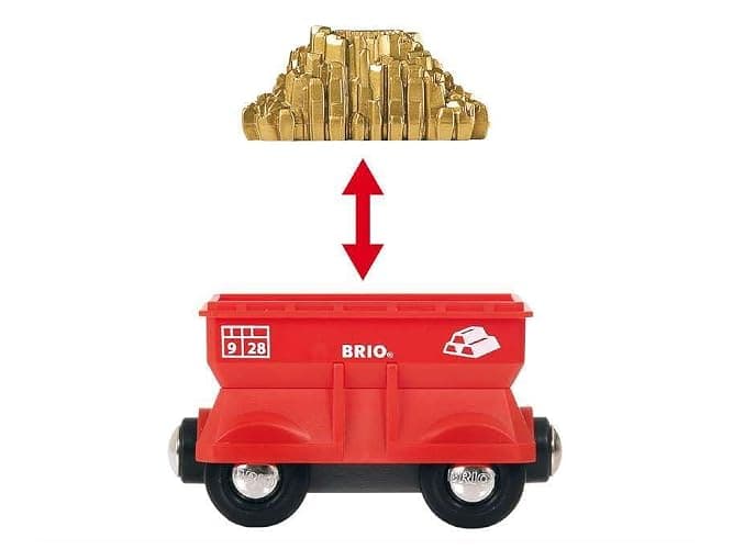 BRIO World - 33889 Crane & Mountain Tunnel | 7 Piece Toy Train Accessory for Kids | Interactive Play | FSC Certified Wood | Perfect for Ages 3 and Up thumbnail 8