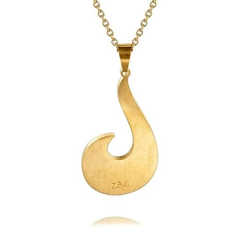 ZAG STORE - Miraculous Ladybug - Rena Rouge Fox Necklace, Gold White Ornage thumbnail 3