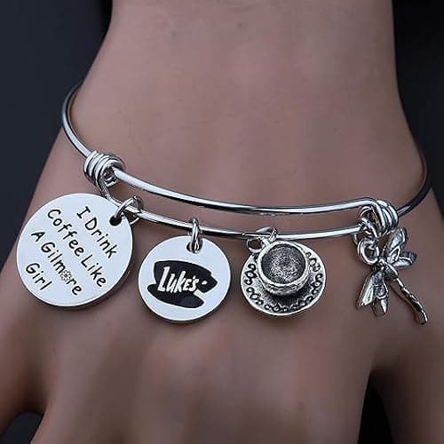 TIIMG Fans Gift I Drink Coffee Gift Coffee Lover Best Friend bracelet (gil-mo bracelet) thumbnail 5