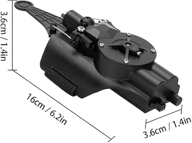 Electric Web String Launcher Toy, Wrist Mounted Retractable Web Shooter Prop with Electric Rewind Function, Cosplay Role Play Gadget for Costume Parties, Halloween, and Pretend Play thumbnail 2