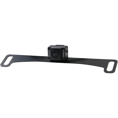 BOYO VTL17IRTJ - Concealed License Plate Backup Camera with Night Vision and Active Parking Lines (Black) - Image 1