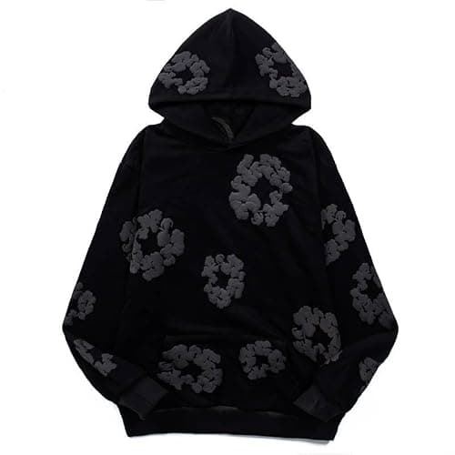 Sudiup Y2K Hoodie Men's Hoodie Women's Casual Retro Large Harajuku Jacket - Image 1