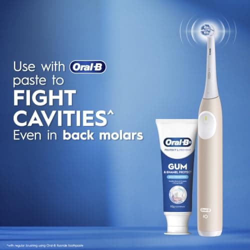 Oral-B iO Series 2 Gentle Clean Electric Toothbrush, Blush Sand thumbnail 5