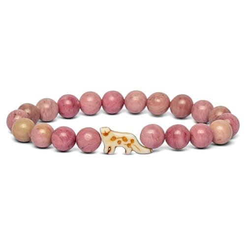 Fahlo Snow Leopard Tracking Bracelet, Wildlife Conservation, One Size - Image 1