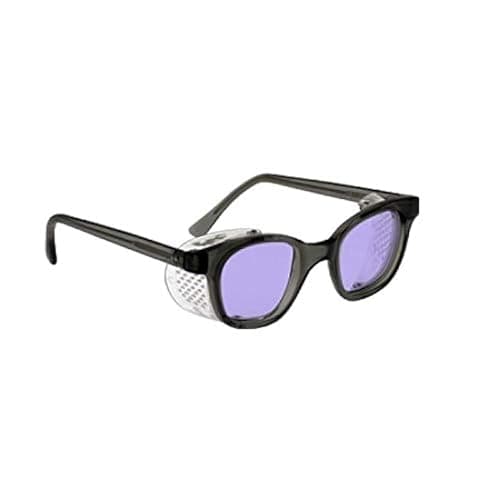 Polycarbonate Sodium Flare Glass Working Spectacles - Safety Frame with Permanent Side Shields - Image 1