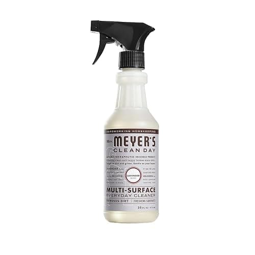 Mrs. MEYER'S CLEAN DAY Variety, 1 Room Freshener, 8 OZ, 1 Liquid Hand Soap, 12.5 OZ, 1 Liquid Dish Soap, 16 FL OZ, 1 Multi-Surface Cleaner, 16 OZ, 1 Toilet Bowl Cleaner, 24 OZ, 1 CT (Lavender) thumbnail 5