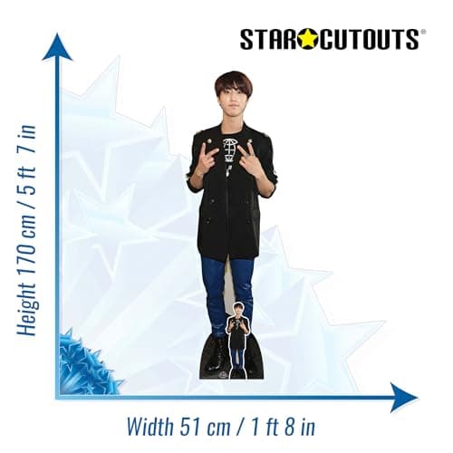 CS1252 Star Cutouts Han Lifesize Cardboard Cutout – Great Party Display, Collectors Piece & Fan Decoration 170cm thumbnail 3