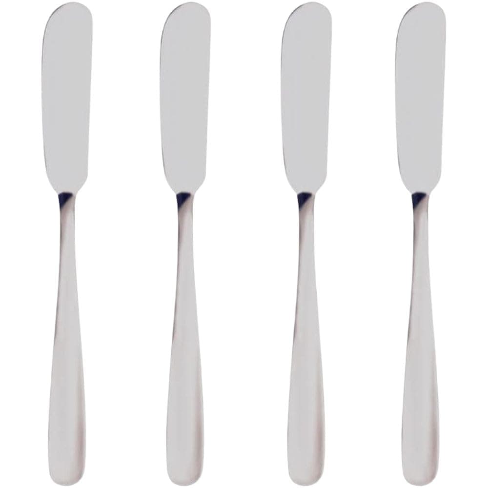 Kit Espátulas Manteiga Patê Geleia 4 Peças em Aço Inox Sirva com Elegância - Image 1
