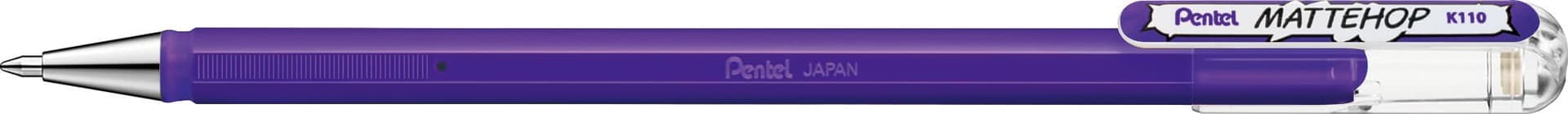 Pentel Mattehop 1.0mm Gel Roller 7pc Wallet - Original Colours thumbnail 10