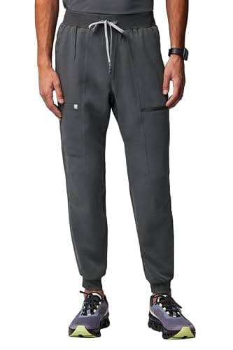 Fabletics Men's All-Shift 5-Pocket Scrub Jogger - MotionTech, 4-Way Stretch, Pocket-Packed, Lightweight, Semi-Slim Fit - Image 1