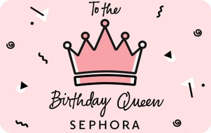 Sephora eGift Card - 25 - Birthday Queen thumbnail 2