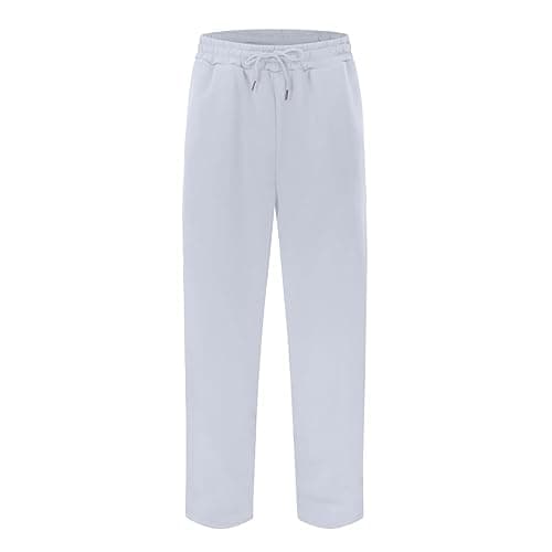 Baggy Sweatpants Men Wide Leg Sweats Pants Loose Cotton Open Bottom Joggers with Pockets Y2k Tall Trousers Streetwear thumbnail 5