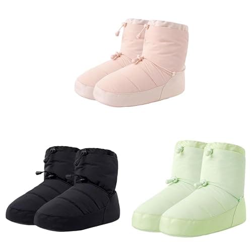 Zaviftie Winter Dance Boot Women Ballet Shoes Adult Warms Up Bootie Ankle Boot Dance Cotton Shoes Warm NonSlip Training Shoes thumbnail 7