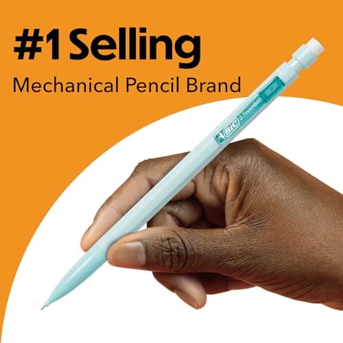BIC Xtra-Smooth Pastel Mechanical Pencils with Erasers, Medium Point (0.7 mm), Bulk School Supplies for Students and Teachers, 40-Count Pack thumbnail 4