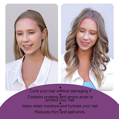 CORATED Heatless Curling Rod Headband, No Heat Curl Set with Hair Clips and Scrunchie, Silk Overnight Styling Kit for Long and Medium Curls thumbnail 4
