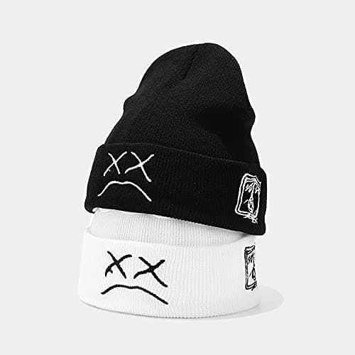 45°LOOKUP CEED Fashion Autumn Winter Warm Beanie Hats Embroidery Cotton Caps Men Women Knitted Hip Hop Hats thumbnail 3