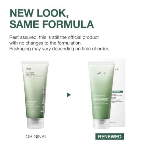 Anua Heartleaf Quercetinol Pore Deep Cleansing Foam, 150ml | Facial Cleanser for Double Washing, BHA, Hyaluronic Acid, Glycerin, Face Wash, Blackhead Remover, Korean Skincare thumbnail 2