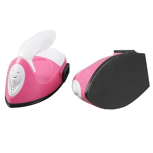 Culnflun Mini Electric Iron Portable DIY Clothes Electric Sewing Iron for Fuse Beads Patch DIY Shoes T-Shirts Heat Transfer Projects Supplies Quick Ironing thumbnail 5