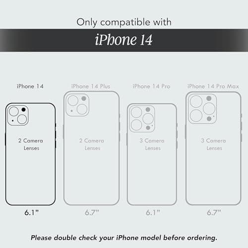 COCOMII Rectangle for iPhone 14/iPhone 13 Case, Chestnut Tortoiseshell thumbnail 5