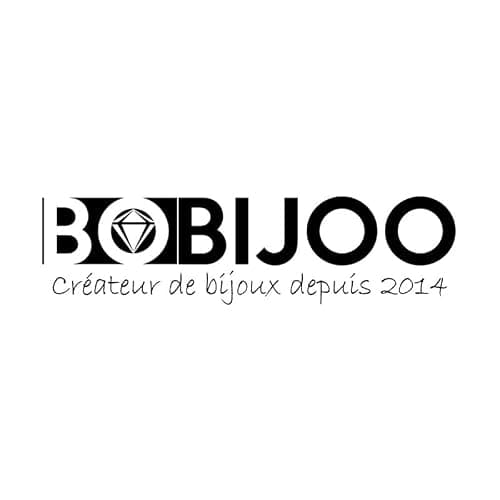 BOBIJOO Jewelry - Boucles d'oreilles Grain de Café Zirconiums 9mm Acier Inoxydable Or thumbnail 4