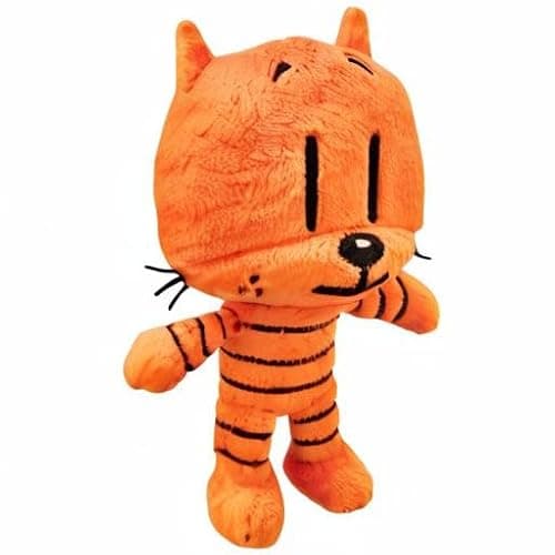 MerryMakers Dog Man's Li'l Petey Plush Toy, 6.5-Inch, from Dav Pilkey's Dog Man Book Series, Orange thumbnail 3