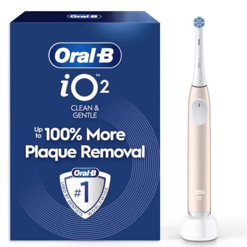 Oral-B iO Series 2 Gentle Clean Electric Toothbrush, Blush Sand thumbnail 16