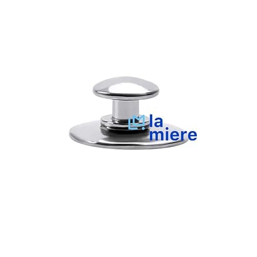 LA MIERE 10Pcs Dental Orthodontic Lingual Button Bondable Stainless Steel Round Base (Bondable Buttons Round) thumbnail 2