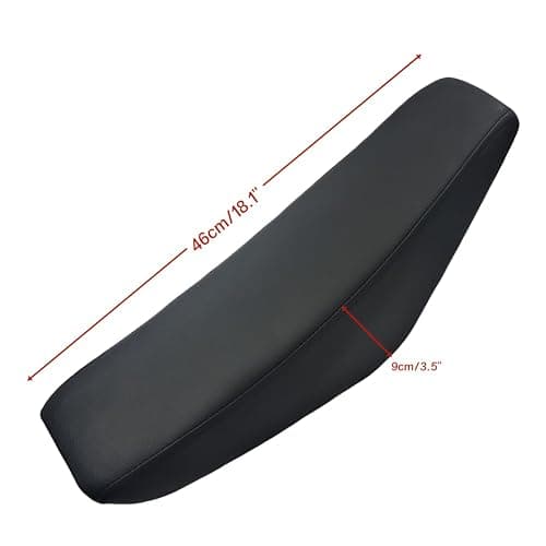 ZTDZZH black 46cm(18.1") seat,Fit CRF50 XR50 taotao Dirt Pit Bike Motorcycke. thumbnail 2