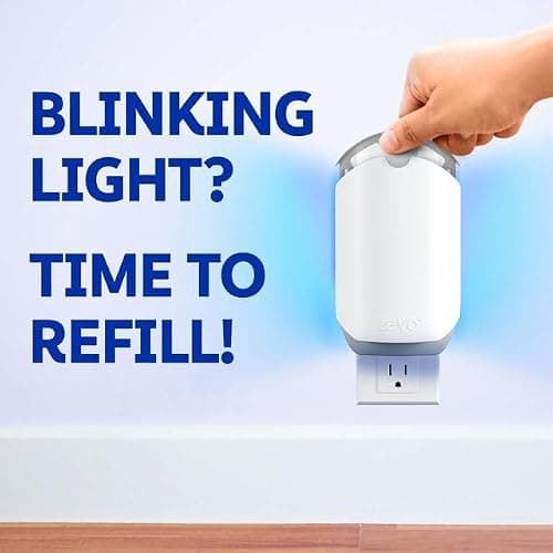 Zevo Flying Insect Trap & Cartridge - Plug in Fly Trap & Indoor Bug Catcher for Gnats, House & Fruit Flies - Mess-Free - Use in Any Room - Uses Blue & UV Light (1 Plug in Device & 1 Cartridge) thumbnail 8
