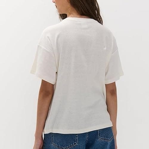Oversized Graphic Shirt for Teens Girl Women Y2K Short Sleeve Floral Baggy Tops Preppy Vintage Aesthetic Loose Tee thumbnail 4