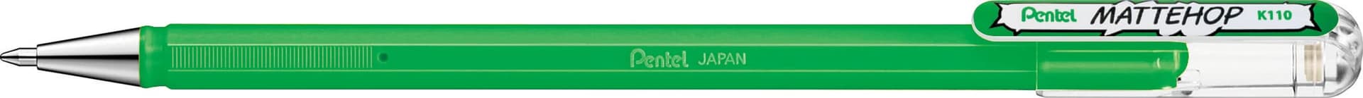 Pentel Mattehop 1.0mm Gel Roller 7pc Wallet - Original Colours thumbnail 7