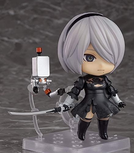 Square Enix NieR:Automata: Automata 2B (Yorha No.2 Type B) Nendoroid Action Figure, Multicolor thumbnail 2