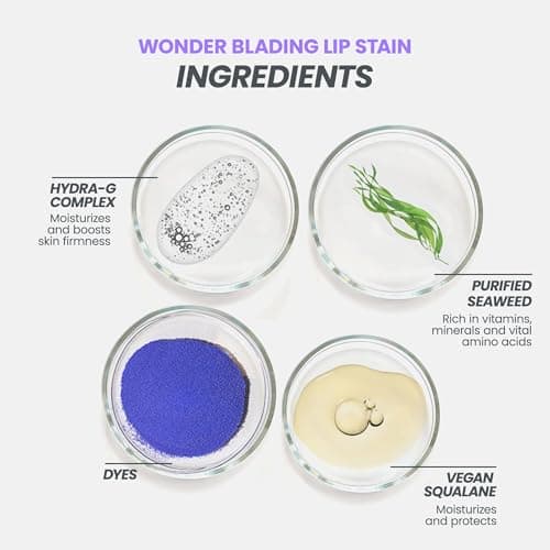 Wonderskin Wonder Blading All Day Lip Stain Peel Off Masque - Long Lasting, Waterproof & Transfer Proof Lip Tint, Matte Finish Peel Off Makeup (Charming Masque) thumbnail 4