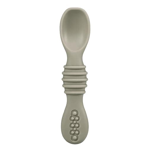 PandaEar 3 Pack Baby Suction Bowls with 3 Spoons, Stay Put Silicone Food Bowl Babies Led Weaning Supplies for Kids Toddlers, BPA-Free (Linen Brown Tan) thumbnail 8