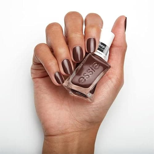 Essie Gel Couture Long-Lasting Nail Polish, 8-Free Vegan, Raisin Brown, All Checked Out, 0.46 fl oz thumbnail 8