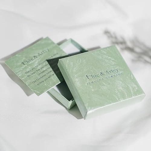 CHIC & ARTSY 925 Sterling Silber Büroklammer Ohrringe - Mode Knorpel Pin Ohrringe für Frauen thumbnail 6