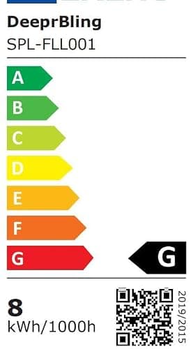 DeeprBling Lampadaire LED d'Angle, 165cm Lampe sur Pied RGB avec APP Contrôle et Télécommande,16 Millions Couleurs et 300 Modes, Musique Sync et Temporisation, Lampe d'Ambiance Moderne pour Salon thumbnail 11