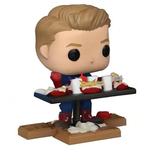 Funko Pop Deluxe Marvel: Avengers Victory Shawarma Series - Captain America Figure 4 of 6 - Amazon Exclusive - Collectable Vinyl Figure - Gift Idea - Official Merchandise - Toys for Kids & Adults thumbnail 3