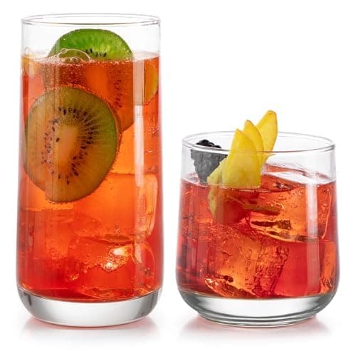 Drinking glasses, 16 pieces, clear thumbnail 7