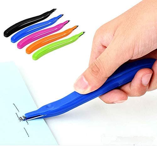 ZZTX 4 PCS Professional Magnetic Staple Remover Puller Staples Remover Staple Removal Tool for School Office Home 4 Colors thumbnail 2