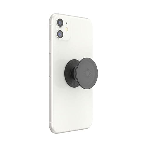 ​​​​PopSockets Phone Grip with Expanding Kickstand, Adhesive Grip - Translucent Black thumbnail 3