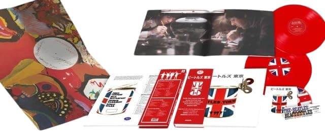 Beatles In Tokyo Red Vinуl BOOK + POSTER - Image 1