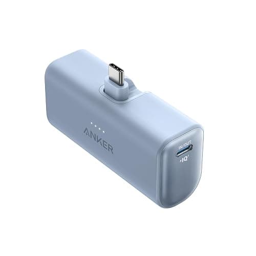 Anker iPhone 16 Portable Charger, Nano Power Bank with Built-in USB C Connector, 5,000mAh Portable Charger 22.5W, for iPhone 16/15 Series, Samsung S22/23 Series, iPad Pro/Air, AirPods, and More thumbnail 4