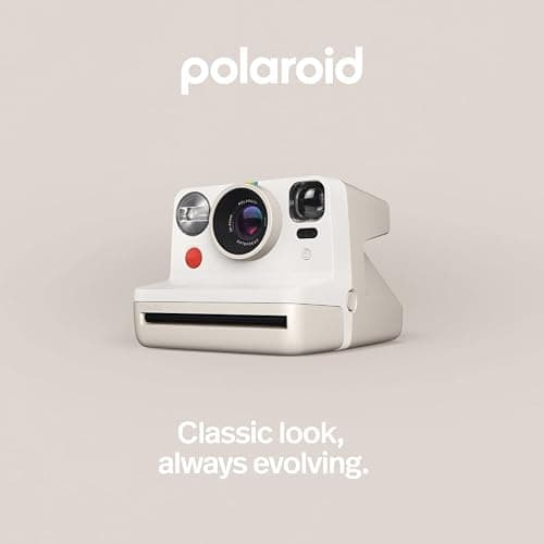Polaroid Now 2nd Generation I-Type Instant Film Camera - Vintage White (9130) thumbnail 5