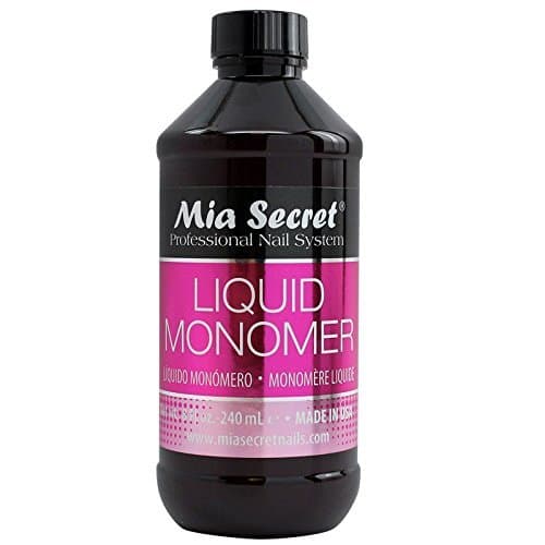 Mia Secret 8 oz / 240ml ADVANCED EMA LIQUID MONOMER - PROFESSIONAL ACRYLIC NAIL LIQUID FOR ACRYLIC POWDER - Image 1